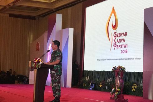 Panglima TNI dan Istri Hadiri Gebyar Karya Pertiwi