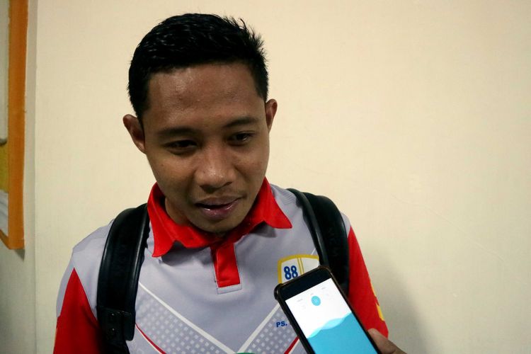 Gelandang Barito Putera, Evan Dimas Darmono.