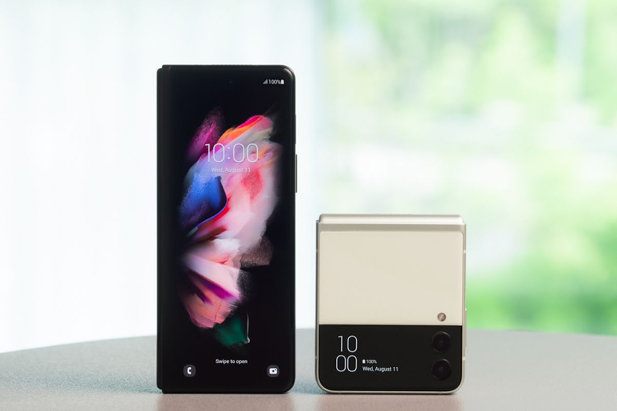 Samsung Galaxy Z Fold 3 dan Z Flip 3.