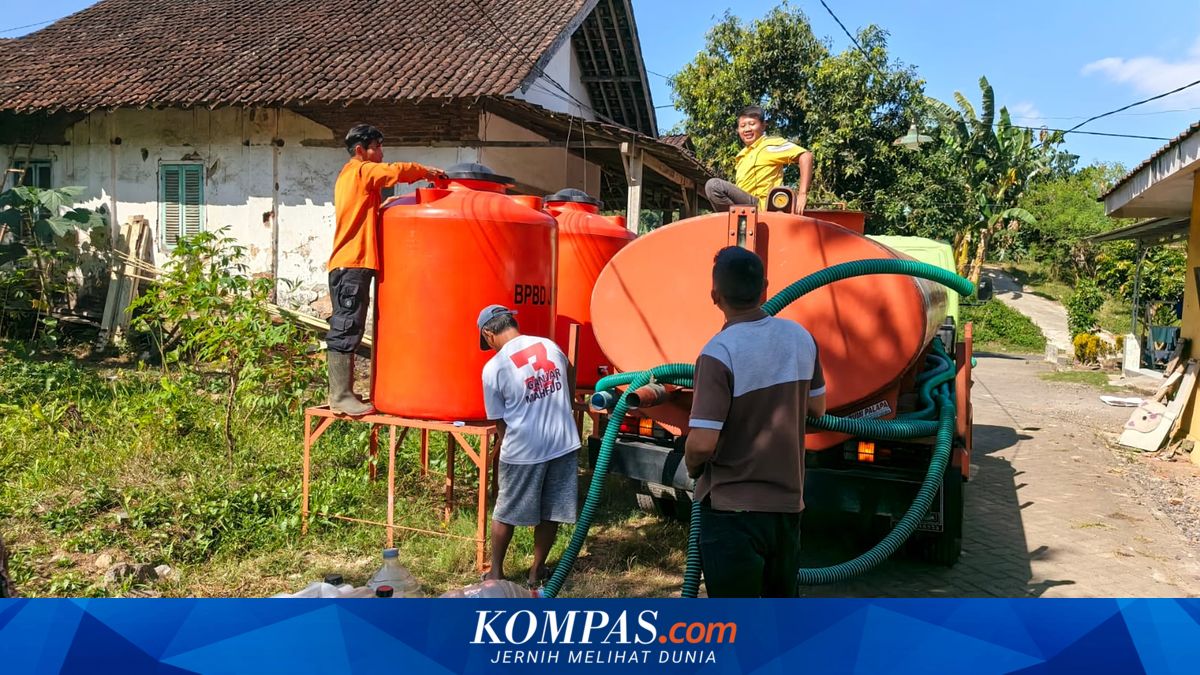 Darurat Kekeringan, BPBD Jember Mulai Mendistribusikan Air Bersih
