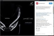 Honda PCX Baru untuk Indonesia Mulai Menggoda