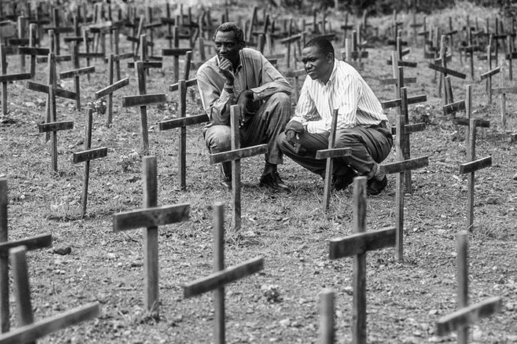 Makam korban Genosida Rwanda.