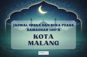 Jadwal Imsakiyah Ramadhan 2026 Kota Malang