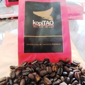 Kopi Tao, salah satu merek kopi arabika Dolok Sanggul dari Kecamatan Dolok Sanggul, ibu kota Kabupaten Humbang Hasundutan, Sumatera Utara. 