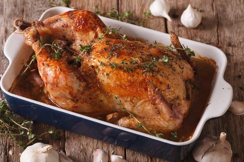 3 Cara Membuat Ayam Panggang Empuk dan Juicy, Tips dari Koki