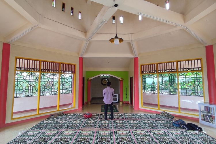 Penampakan masjid M Ridawan Desa Pakuan, Lombok Barat