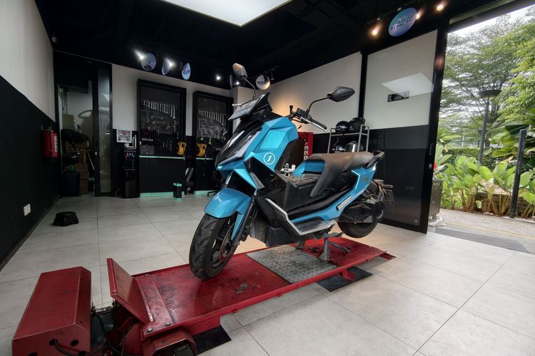 Service Point Motor Listrik Alva Diklaim Lebih Banyak dari Toko