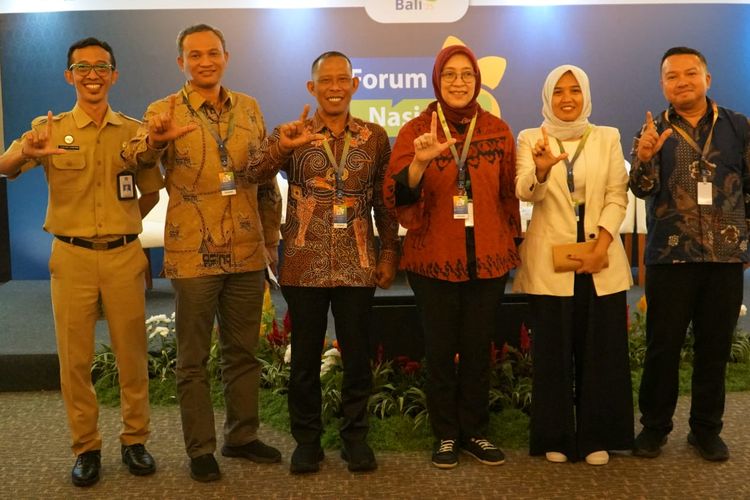 Bupati Bulungan Syarwani menghadiri Forum Nasional Pekan Iklim 2025 bertempat di Prime Plaza Hotel Sanur, Bali, Senin (25/8/25).