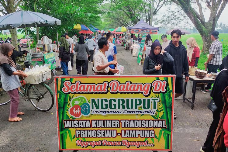 Dari Kerak Telor hingga Ciwel, Nggruput Pringsewu Lampung Jadi Ruang Bertemunya Kuliner dan Nostalgia