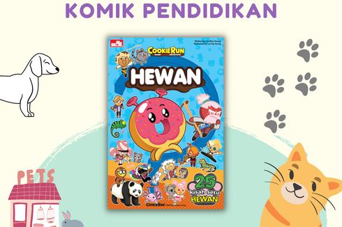 Mau Punya Peliharaan? Simak Dulu Aturannya Melalui Buku Cookie Run Sweet Escape  Adventure