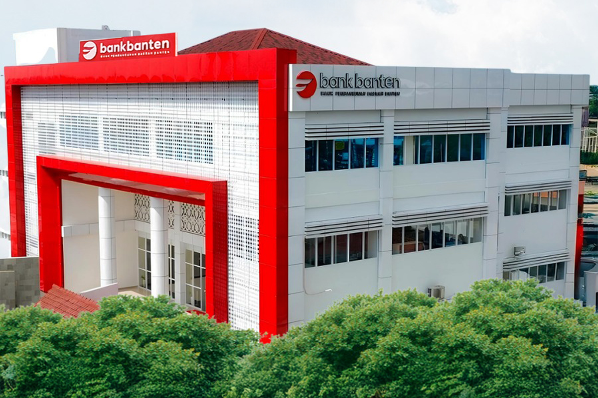  Kantor PT Bank Pembangunan Daerah Banten (Perseroda) Tbk atau Bank Banten.