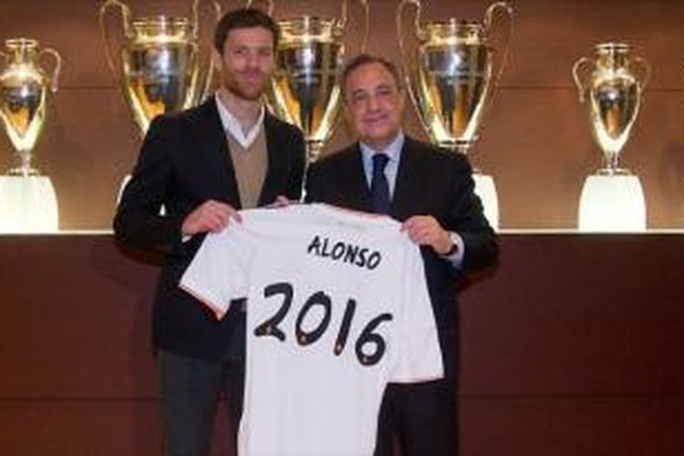 Gelandang Real Madrid, Xabi Alonso