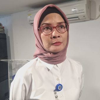 Juru Bicara Kementerian Perhubungan (Kemenhub) Adita Irawati saat ditemui di Gedung Kominfo, Jakarta, Senin (25/3/2024).