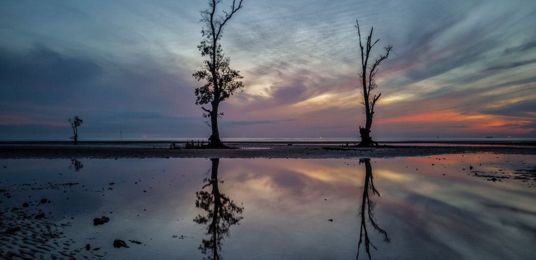 Pantai Serumpun di Balikpapan.