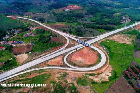 Garap Tol Trans Sumatera, Hutama Karya Incar Pendapatan Rp 34,32 Triliun Tahun Ini