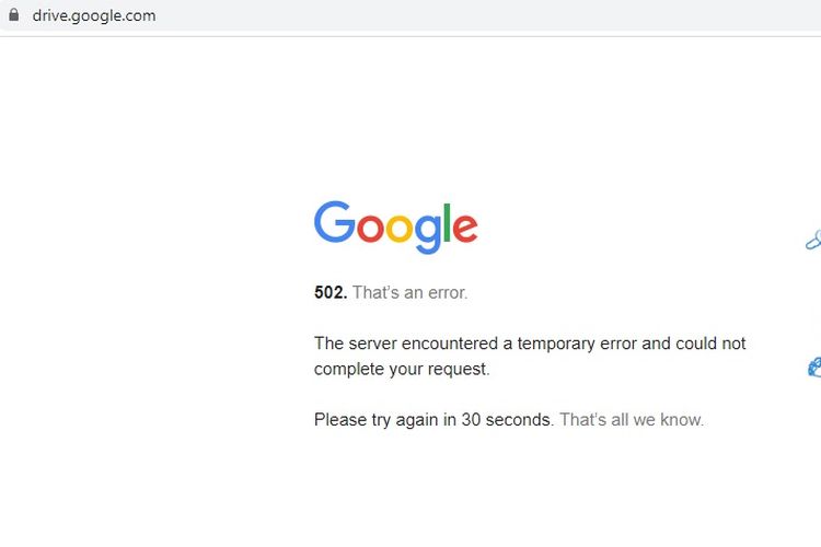 Sejumlah layanan Google dilaporkan tumbang pagi ini. 