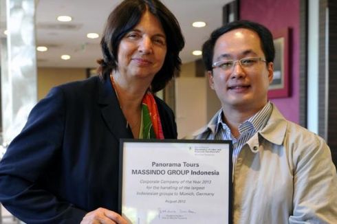 Massindo Group Terima Penghargaan dari Munich Tourism Jerman 