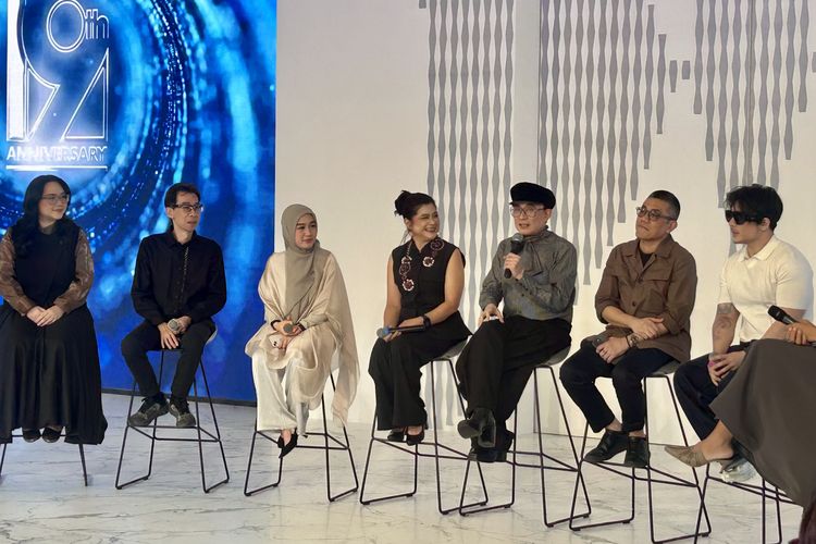 Konferensi pers pembukaan Senayan City Fashion Nation 19th Edition di Senayan City, Jakarta Pusat, Jumat (19/9/2025).