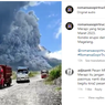 Video Rombongan Truk Pasir Selamatkan Diri dari Awan Panas Gunung Merapi
