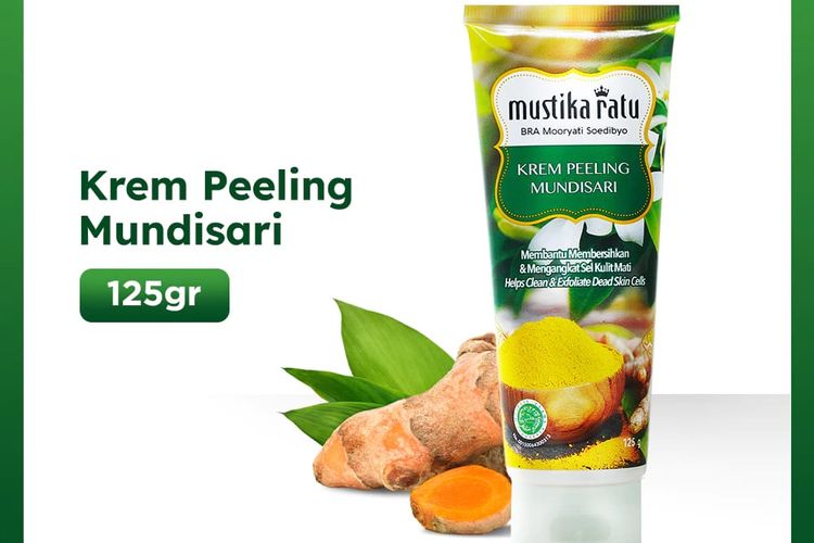 Krim Peeling Mundisari Mustika Ratu