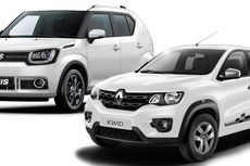 Bentrokan Suzuki Ignis dengan Renault Kwid