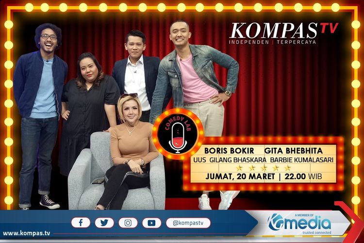 Program hiburan Comedy Lab KOMPAS TV
