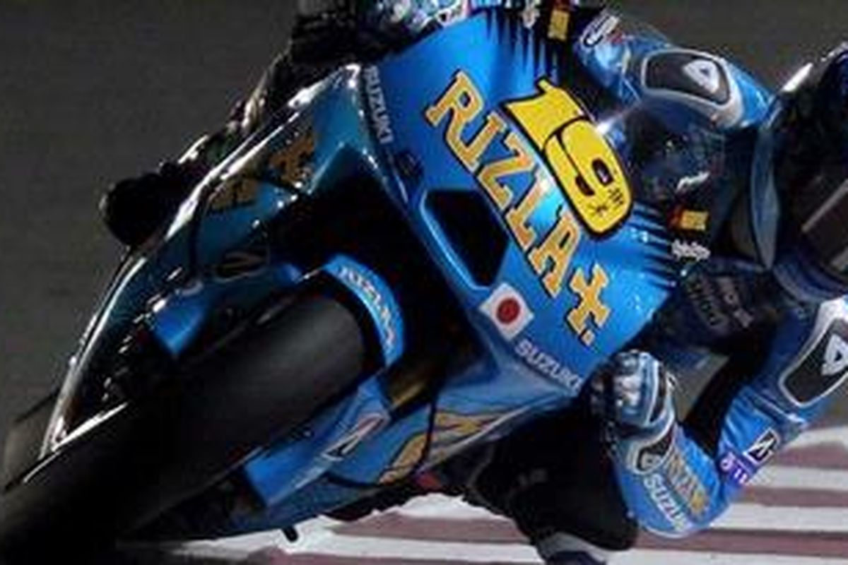 Pebalap Suzuki, Alvaro Bautista.