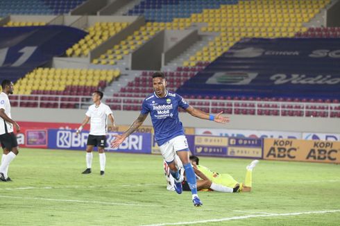 Babak Pertama Persib Vs Persipura: Wander Luiz Moncer, Maung Bandung Unggul 2-0