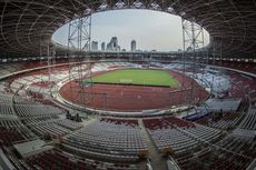 Sebelum Laga Indonesia vs Islandia, Jokowi Resmikan Stadion GBK