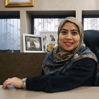 Koordinator Divisi Data dan Informasi KPU RI Betty Epsilon Idroos.