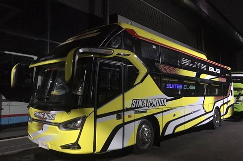 Bus Baru PO Sinar Muda, Suites Class dengan Tampilan Panorama