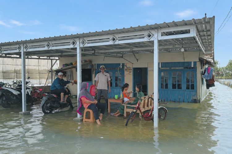 Banjir Rob Pati Kembali Mengganas: 36 Rumah di Tunggulsari Terendam, Puncak Pasang Masih Mengancam