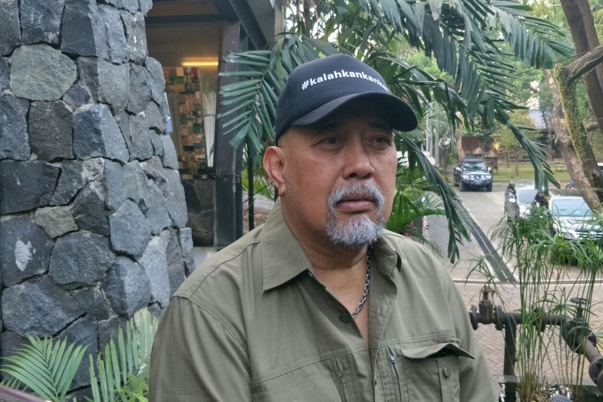 Indro Warkop ditemui di kawasan Cilandak, Jakarta Selatan, Jumat (2/8/2019).