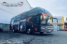 Bus Baru PO KYM Trans, Pakai Bodi Avante H8 Facelift