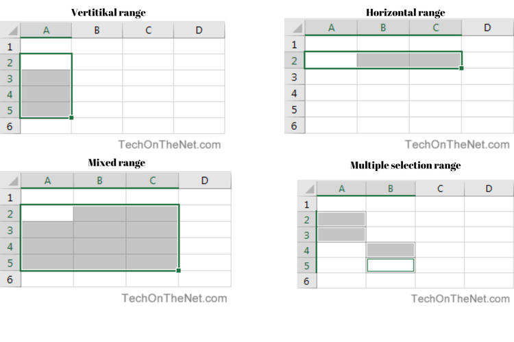 range excel 