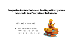 Pengertian Bentuk Ekuivalen dan Negasi Pernyataan Majemuk, dan Pernyataan Berkuantor