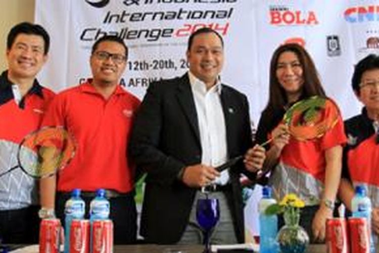 Konferensi pers  Coca Cola Astec Indonesia International Challenge & Open X 2014