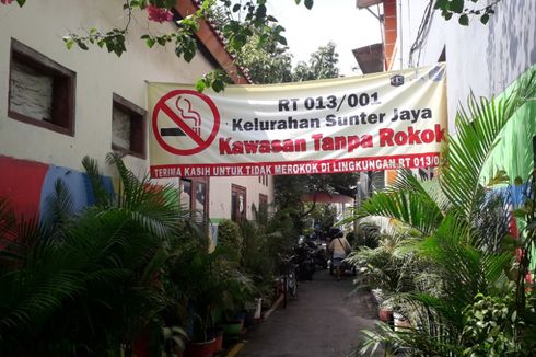 Melihat Kampung Tanpa Rokok di Jakarta Utara