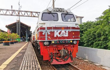 Ilustrasi kereta api Gajayan.