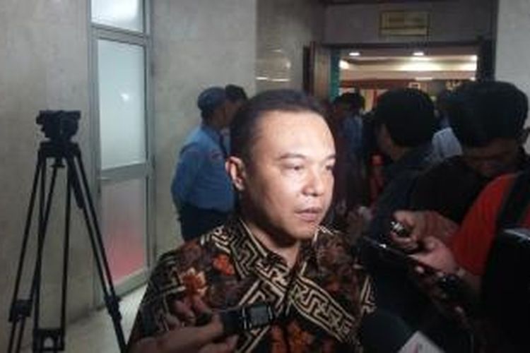 Wakil Ketua MKD Sufmi Dasco Ahmad, saat ditemui di Gedung DPR Senayan, Jakarta, Senin (7/12/2015).