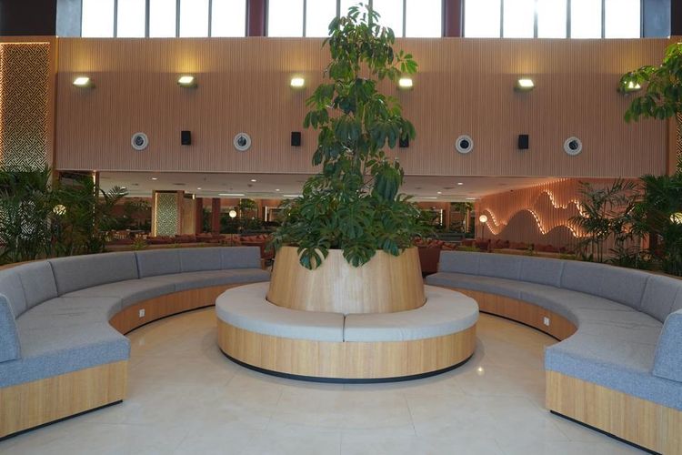 Nampak salah satu fasilitas yang ada di Terminal Khusus Haji dan Umrah 2F Bandara Soekarno-Hatta