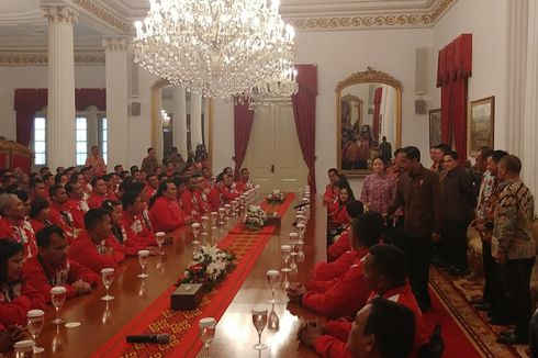 Juara Umum, Atlet ASEAN Para Games Diterima Jokowi di Istana