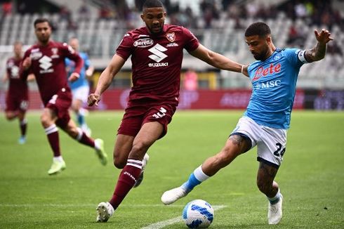 Hasil Torino Vs Napoli: Insigne Gagal Penalti, I Partenopei Menang Tipis 1-0