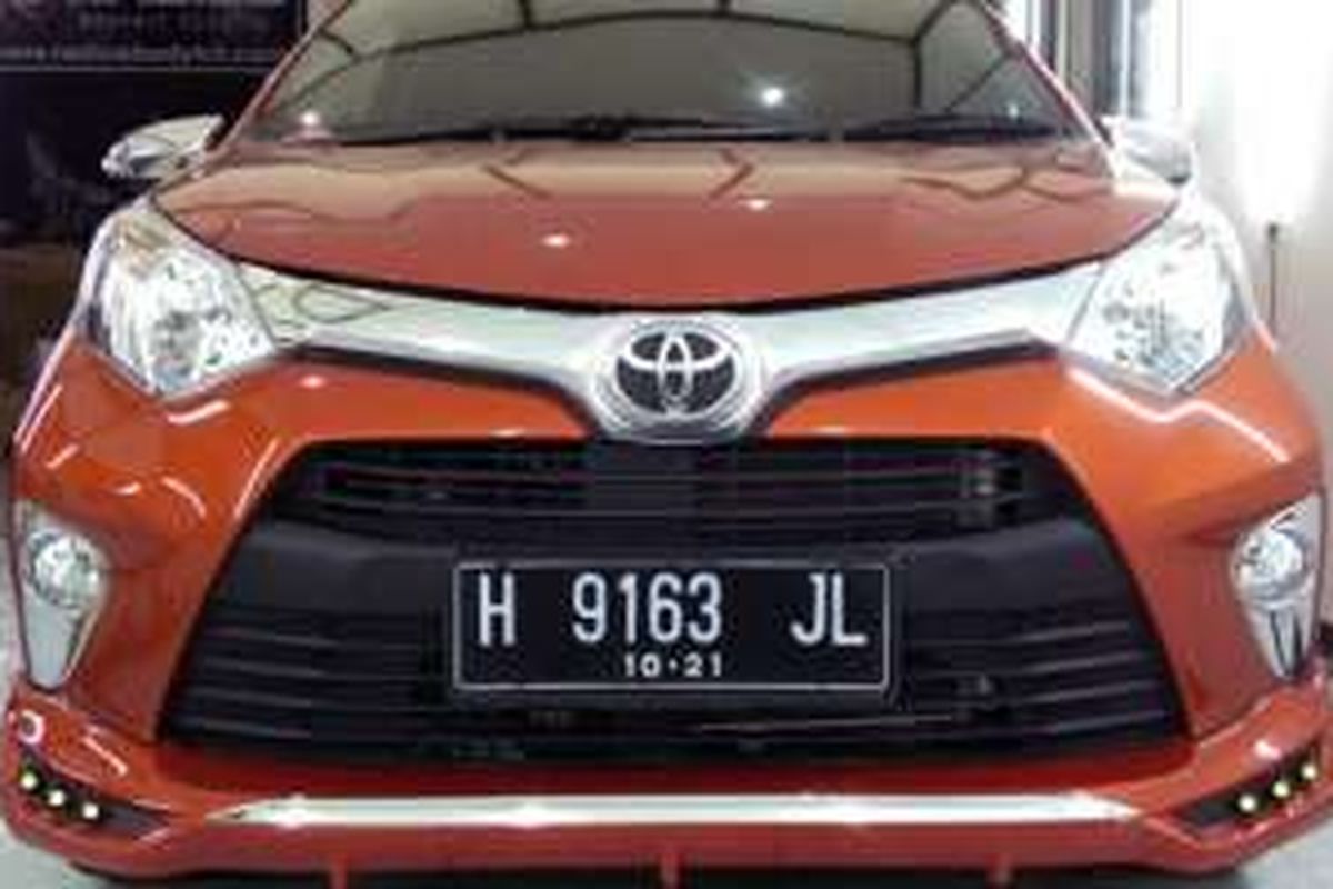 Kit bodi Toyota Calya dari Radius Body Kit