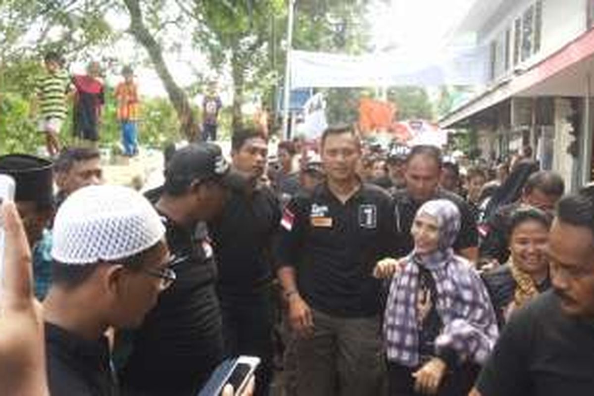 Calon gubernur DKI Jakarta nomor satu, Agus Harimurti Yudhoyono 