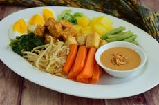 Resep Gado-gado Siram, Pakai Santan Lebih Gurih