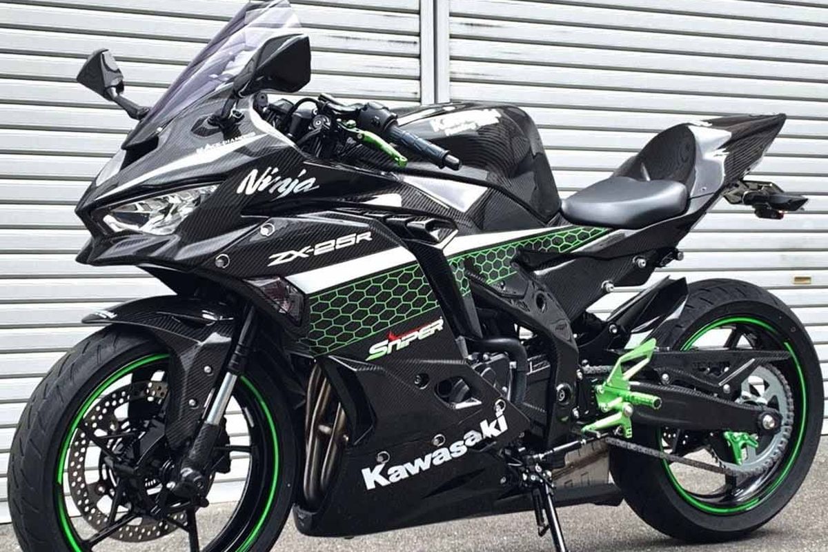 Motor Kawasaki Ninja Modifikasi