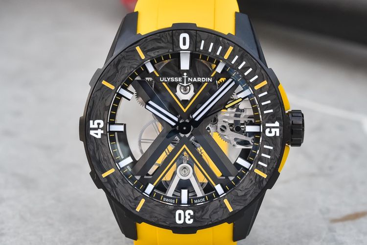 Ulysse Nardin Diver x Skeleton Black
