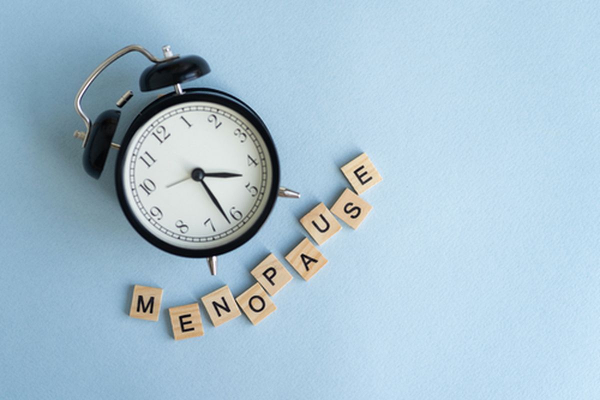 Ilustrasi keputihan tanda menopause, ciri-ciri keputihan tanda menopause. 