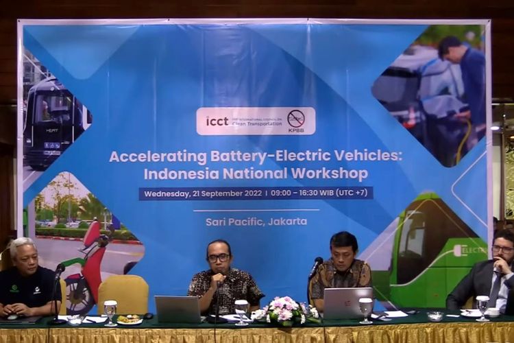 Workshop Percepatan Penerapan Kendaraan Listrik Berbasis Baterai di Indonesia